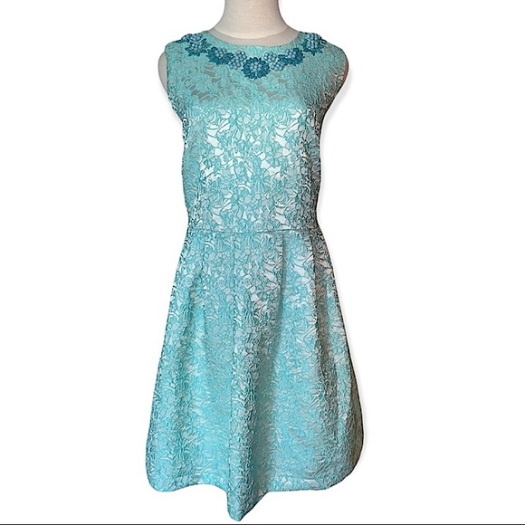 Woman’s Beaded Flare Dress - Picture 3 of 8